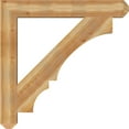 thumbnail image 3 of Ekena Millwork 6"W x 46"D x 46"H Balboa Craftsman Rough Sawn Bracket, Western Red Cedar, 3 of 4