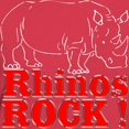 thumbnail image 3 of CafePress - Rhinos Rock ! Women's Dark T Shirt - Women's Traditional Fit Dark T-Shirt, 3 of 4