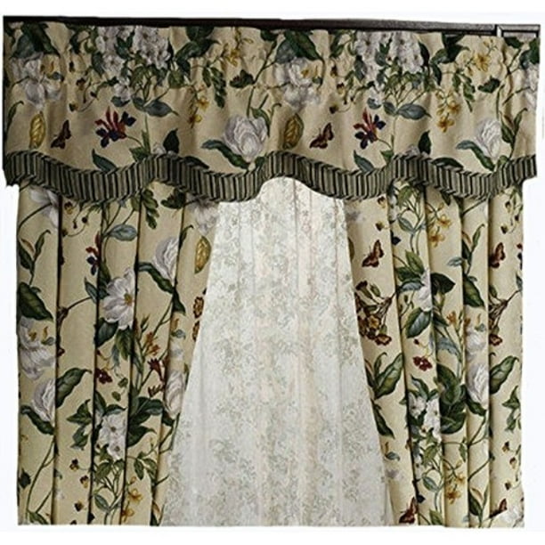 Waverly Garden Images Parchment Fairfield Valance - Walmart.com