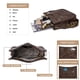 thumbnail image 4 of Bolso Hobo HKCLUF de piel vegana para mujer con correa de guitarra, 4 of 8