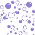 thumbnail image 3 of Bubbles Circle Removable Wallpaper Bathroom Removable Wallpaper Window Wall Sticker Home DIY PVC Decals, 3 of 8