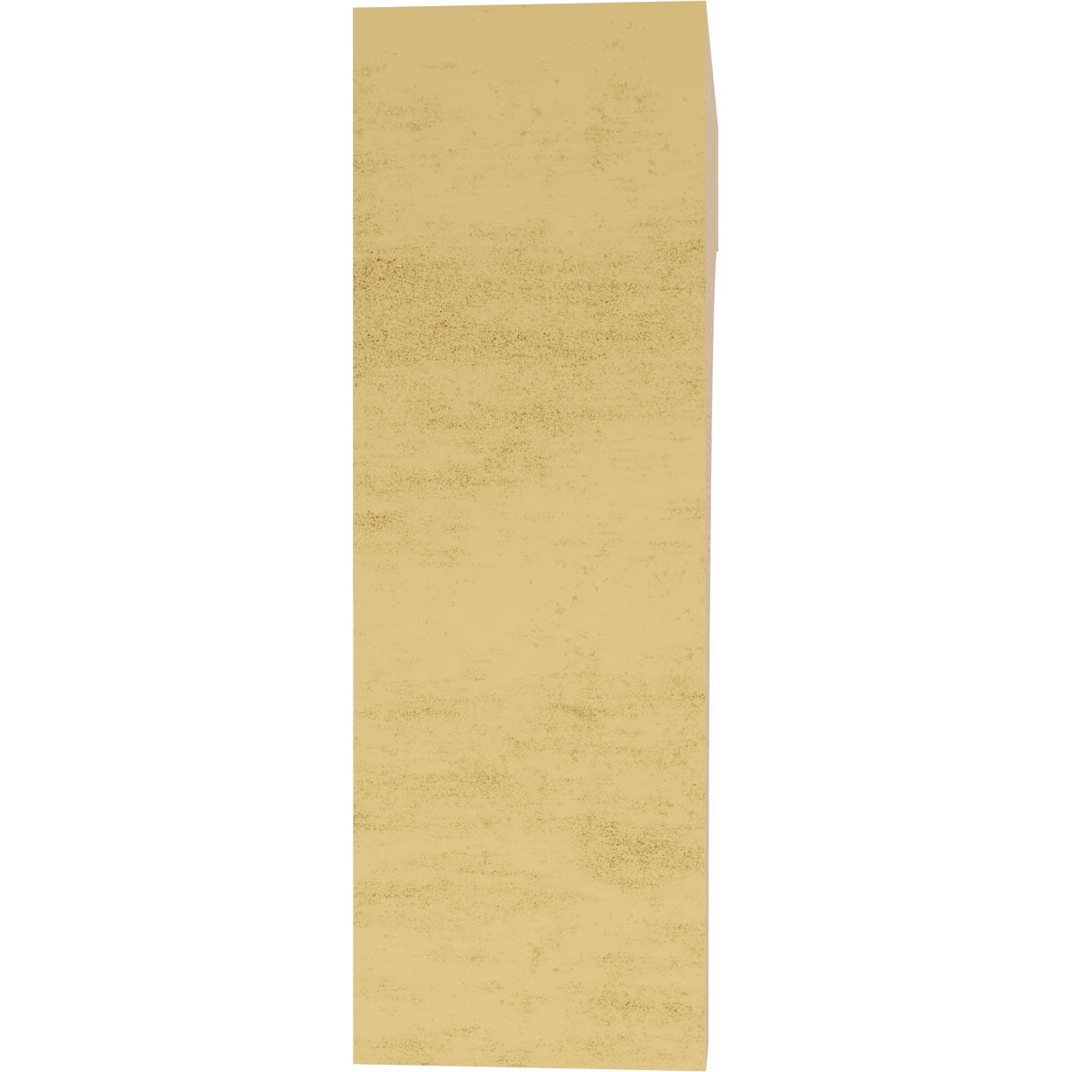 3"W x 6"D x 9"H Classic Helena Rough Cedar Woodgrain TimberThane Corbel, Primed Tan