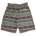thumbnail image 2 of Maui and Sons Boys Swim Shorts, El Sharko Pool Trunks, Deep Coral, Quick-Dry Surf Bottoms, 2 of 2
