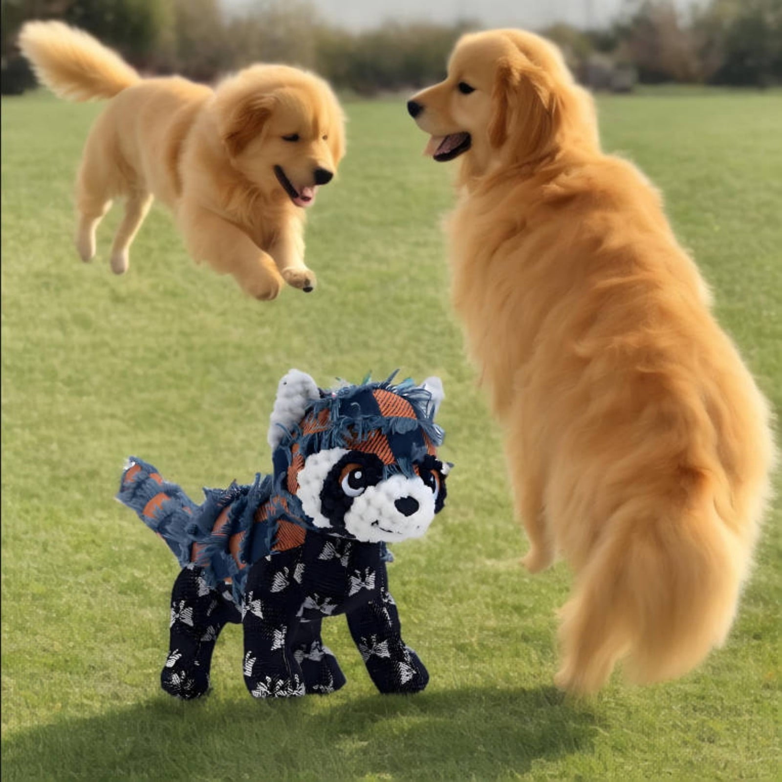 YiJuHui 5pcs Indestructible Bear Dog Toy Squeaky Chew Relief for Aggressive Chewers, Durable Interactive Play Stimulator for Mental Exercise and Boredom Relief
