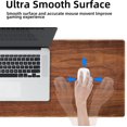 thumbnail image 5 of Gaming Mouse Pad XXL XL Large Mouse Pad Long Extended Big Mousepad Non-Slip Rubber Keyboard Mouse Pad with Stitched Edges for Laptop Home Office (31.5x11.8x0.08 Inch), 5 of 6