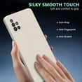 thumbnail image 6 of for Samsung Galaxy A51 4G Case White, Scratch Resistant with Soft Touch, Slim Thin Phone Cover for Samsung Galaxy A51 4G, 6 of 14