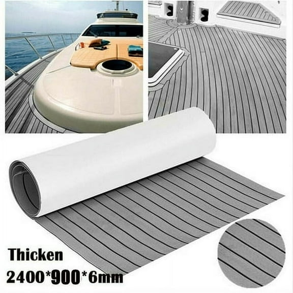 EVA Foam Faux Teak Boat Decking Sheet Sea Deck Marine Yacht Boat Flooring Mat