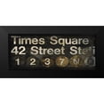 thumbnail image 2 of Sophie 6 14x8 Black Modern Framed Museum Art Print Titled - Times Square NYC, 2 of 5