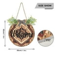 thumbnail image 3 of Pattern Vintage Boho Welcome Sign for Front Door Wreath Door Sign for Farmhouse Porch Decoration Indoor Outdoor, 3 of 7