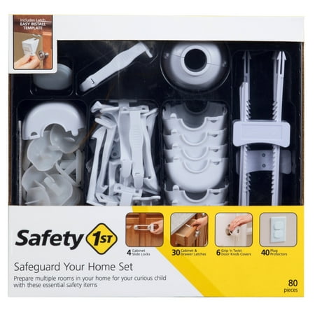UPC: 0884392593902 | Safety 1ˢᵗ Home Safeguarding Set (80 Pieces) White