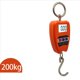 thumbnail image 4 of 4X Mini Escala de Grúa Báscula Colgante Industrial Digital de Pesaje 200Kg / 441Lb Báscula de Gancho Colgante de Servicio Pesado Naranja, 4 of 6