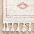 thumbnail image 4 of Well Woven Serenity Parallel Tribal Diamond Pattern Blush 2'3" x 7'3" Runner Area Rug, 4 of 9