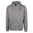 thumbnail image 2 of Unisex Cutter & Buck Gray Gwinnett Stripers Clique Lift Eco Performance Full-Zip Hoodie, 2 of 3