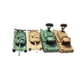 thumbnail image 2 of 4x 1/144 Tank Model Building Kits Tabletop Decor DIY Puzzle Building Projects Tank Vehicle Toy Collectables for Family Adults, 2 of 8