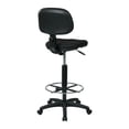 thumbnail image 3 of Worksmart DC Series - Chaise - nylon, Tissu - Noir, 3 of 7