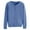 Blue, variant on adviicd women's Cardigans Sweater Crew Neck Cotton Button Solid Long Sleeve Knit Sweaters (White, M)