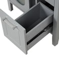 thumbnail image 3 of 24" Solid Wood & MDF Vanity | Moru Glass Aesthetic | Family Bathroom Space, 3 of 6