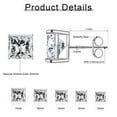 thumbnail image 2 of TINGN 5 Pairs Stud Earrings Set for WomenPrincess Cut Cubic Zirconia Hypoallergenic Stud Earrings for Women, 2 of 7