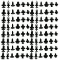 thumbnail image 3 of 190Pcs Black Abs Trim Clips Automotive for Car Engine Cover Clips, 3 of 8
