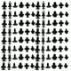 thumbnail image 3 of Clips de retención de tipo de empuje de 190 unids Puntos de parachoques CLIPTOS DE RIVET AUTO RETENADOR DE CUERPA, 3 of 7