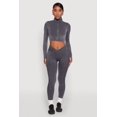thumbnail image 3 of Womens Seamless Mineral Wash Crop Track Jacket, 3 of 5