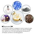 thumbnail image 6 of Round with Paw Print Pet Cremation Jewelry for Ashes Urn Necklace Lockets for Dog Cat Ashes Holder, 6 of 6