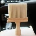 thumbnail image 4 of Barber Brush Neck Duster Hair Cutting Brush Hair Neck Cleaning Brush Wooden Handle Wooden Neck Brush Professional Hairdressing Cleaner Soft Household for Barbershop Salon Home Clearance!, 4 of 9