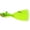 CHROME CHARTREUSE, variant on SPRO Bucktail Jig-Pack of 1, Dark Shad, 1-Ounce