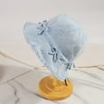 thumbnail image 3 of Denim Bucket Hats for Women Cute Bucket Hat with Bowknot Jean Hat, 3 of 9