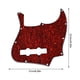 thumbnail image 5 of sweethay Golpeador ligero, resistente al agua, a prueba de herrumbre, placa para rascar con agujeros, resistente al desgaste, piezas de guitarra Accesorios para instrumentos musicales, 5 of 6