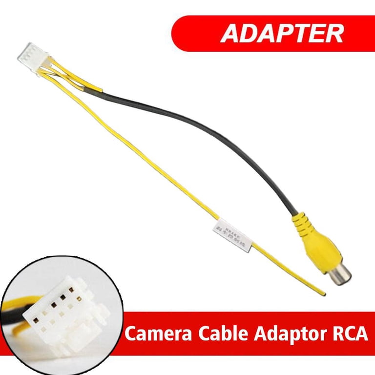 Car Audio Video Cable 10-Pin RCA Adapter Cable For Android Car Stereo ...