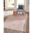 thumbnail image 2 of Unique Loom Whitney Vintage Border Rug 8' x 10' Rectangle Powder Pink/Ivory, 2 of 2