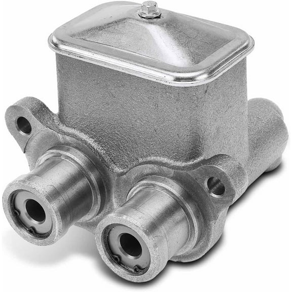 A-Premium Brake Master Cylinder with Reservoir and Cap Compatible with Chevy and GMC Vehicles - C10/30 Panel, C10/20/30 Pickup, C40, K10/20 Pickup, P10 Series, Suburban, 1000/1500/2500 Series, 3000