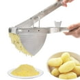 thumbnail image 4 of Potato Ricer Potato Masher Stainless Steel Potato Squeezer Fruit Ricer, 4 of 5