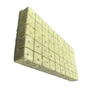 50pcs Garden Sheets Rockwool Soilless Planting Starter Cubes Hydroponic Seeding Cubes, 25x25x30MM