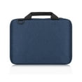 thumbnail image 1 of Guardoinrt 14/15/16 Inch Laptop Bag Electronic Organizer Universal Fleece Lining Cable Container Notebook Case with Handle for Navy 15-16inch, 1 of 6