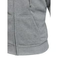 thumbnail image 4 of FashionOutfit Men's Basic Sweatshirt Hooded Zipup Jackets, 4 of 4