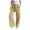 Beige, variant on Girls Cargo Pants Kids Bootcut School Uniform Slacks with Half Elastic Waist 4T 5T 6T 7T 8-15 Years (Black,12-13 Years)