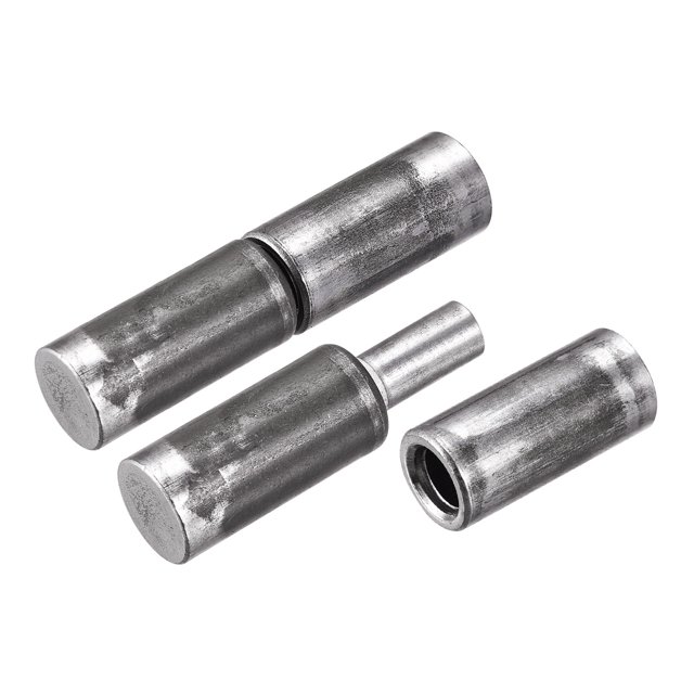 Bisagras Soldadas Barril 40mm x 9mm Macho a Hembra Hierro para Metal Hogar Portón Puerta Ventana 40 Pares Unique Bargains