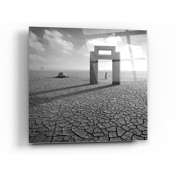 Epic Art 'Gatekeeper' by Dariusz Klimczak, Acrylic Glass Wall Art, 24"x24"