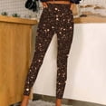 thumbnail image 2 of QATAINLAV Womens Trendy Sequin Leggings Glitter Graphic Printed Yoga Pants Casual Elastic Workout Seamless Legging Pant 2025 New Years Eve Party Outfits Multicolor M Mothers Day Gifts, 2 of 6