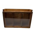 thumbnail image 3 of de madera Banco de dinero Artesanía portátil Decorativo Creativo Caja de ahorro de dinero Banco de monedas para mesa Estantería Sala de estar CUTICAT Hucha, 3 of 8