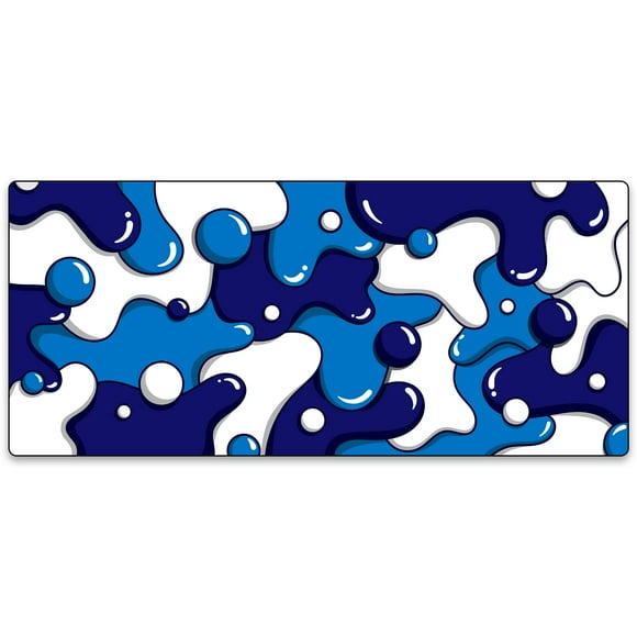 Kraken Keyboards XXL gaming Mouse Pad - Professional Artisan Mouse Pad - gaming Desk Mat - 36 x 16 Extended Mouse Mat (IcE)