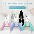 thumbnail image 4 of Mini Keychain Scissors - Stainless Steel, Portable Shears for Travel, Sewing, Crafts, 4 of 6
