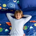 thumbnail image 2 of Juego de ropa de cama Joiedomi Twin de microfibra Cosmic Space de 5 piezas, 2 of 7