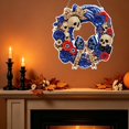 thumbnail image 5 of Halloween Diamond Art Kits For Adults Clearance, DIY Pearl Diamond Art, Hanging Ornament For Halloween Front Door Decor, DIY Fall Home Decor Wall Art, Halloween DIY Gift (Navy), 5 of 7