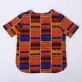 thumbnail image 4 of WOYY Toddler Boys Africa Classic Dashiki T-Shirt Short Sleeve Summer T Shirt, Sizes 1-6, 4 of 6