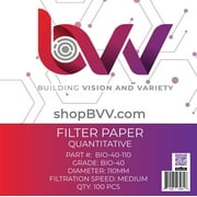 BVV Ashless Filter Papers - 110MM - Quantitative