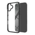 thumbnail image 2 of for iPhone 16 Case, Luxury Clear Ultra Slim Anti-Scratch Shockproof Non-Yellowing Acrylic Hard Back Protective Lightiweght Phone Case Cover Fit for iPhone 16 - Black, 2 of 6