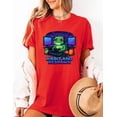 thumbnail image 3 of Ribbit and Respawn Gamer Frog Shirt RGB Setup Gaming Desk Funny Frog Video Game Tee Vaporwave Neon Style Gift for Gamers and Streamers, 3 of 5